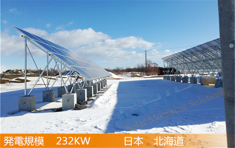 太陽光架台を設置，太陽光発電は雪が多い地域でも有効でしょうか？
