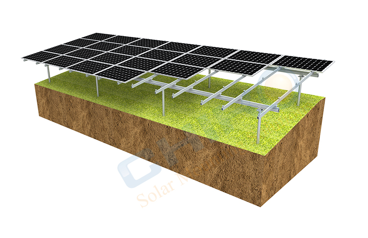 チコ2020新製品-急斜面にも順応できる太陽光架台システム