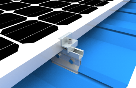 新しい鉄屋根太陽光発電ブラケットマウントソリューション - 低コストと高品質