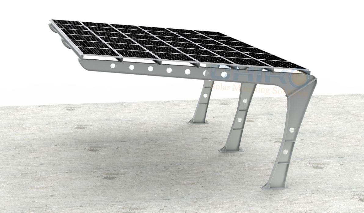 将来の新しいトレンド：太陽光発電サポートカーポートの幅広い用途