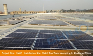 チコソーラー新実績-浙江省国星鋼構造工場屋根3MW太陽光発電システム